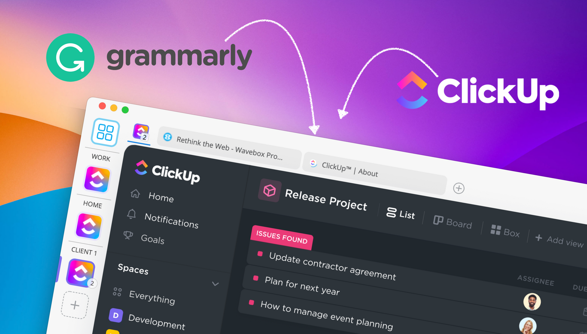 How to Install Grammarly in the ClickUp Desktop App?