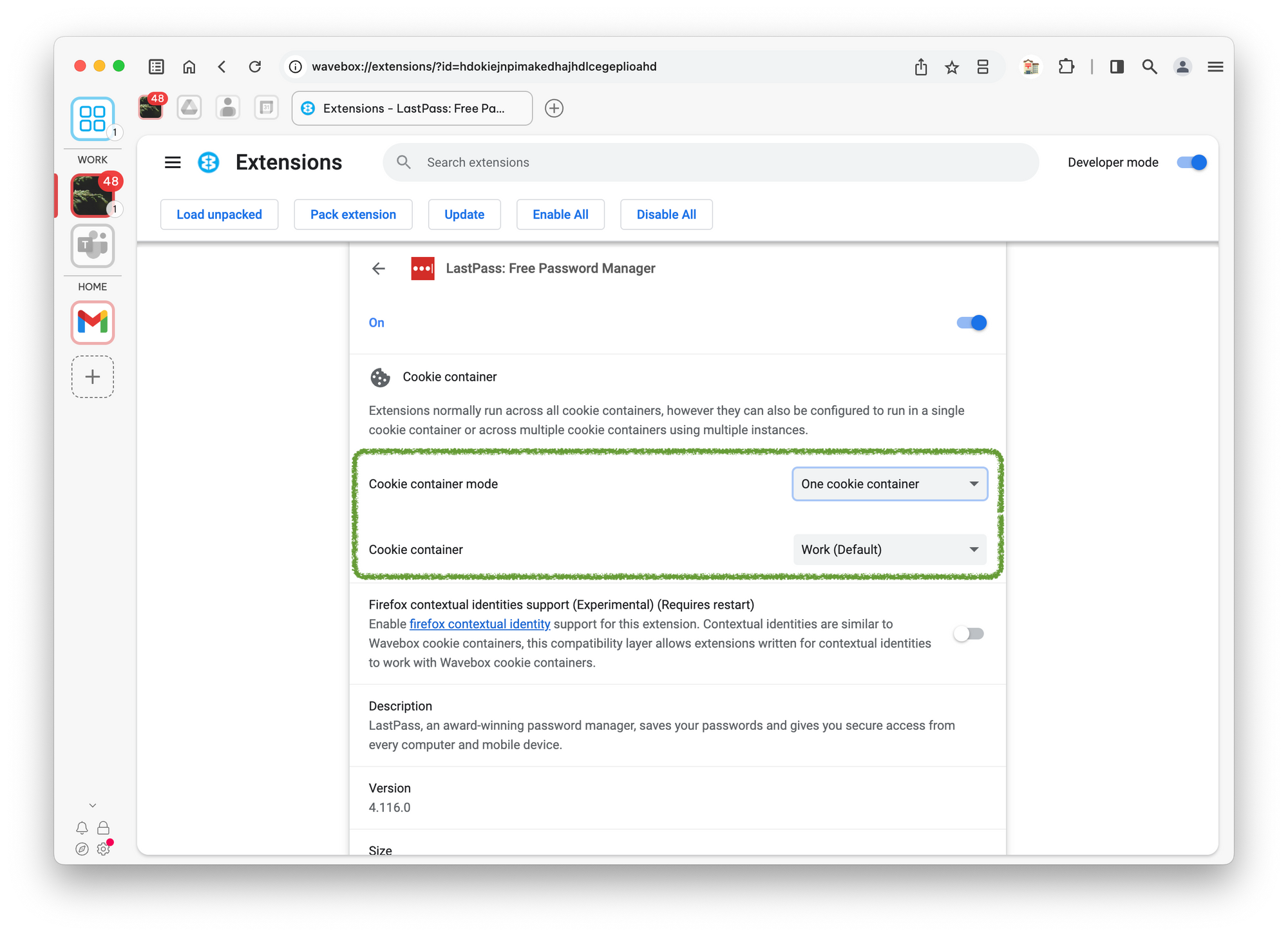 🧩 New! Support for Multiple Chrome Extension Accounts.