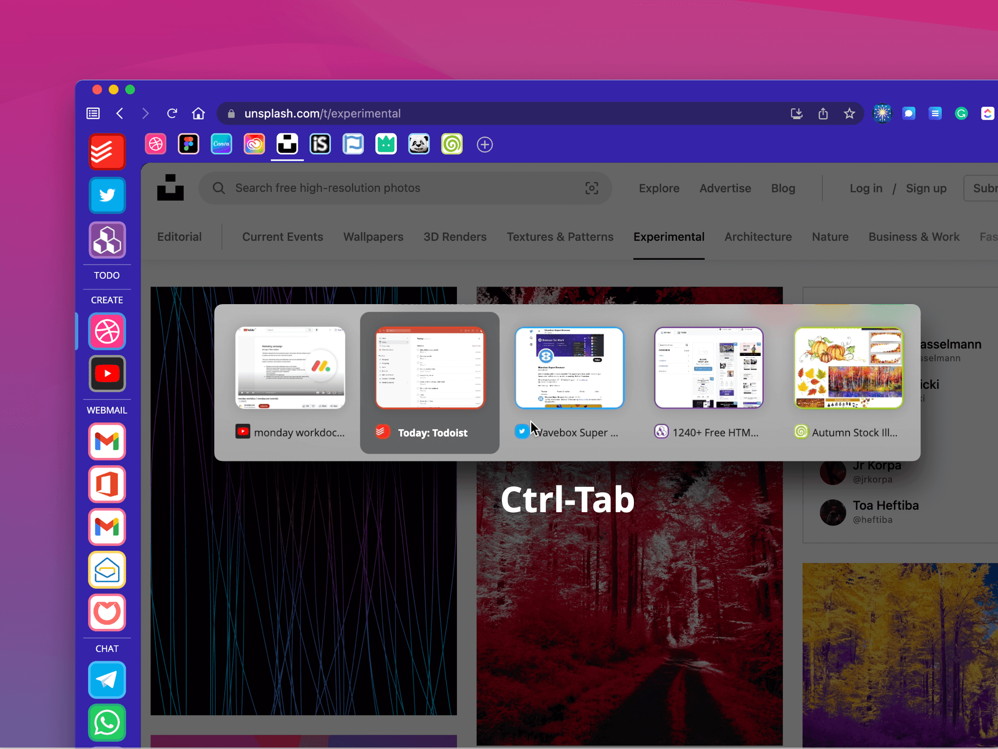 New! Ctrl-Tab your way to faster web app workflows. ⌨️ 🚀