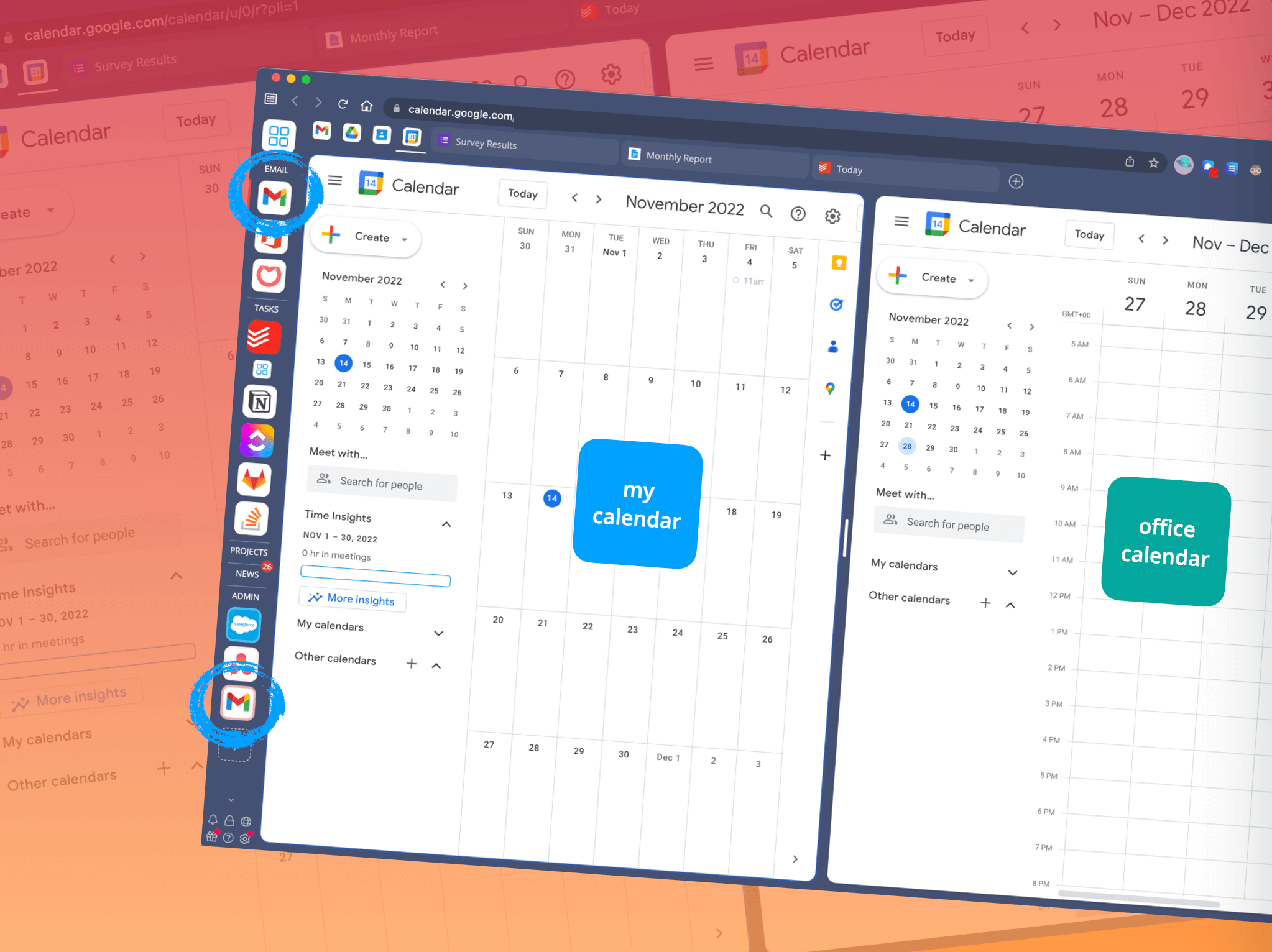 New! Split-Screen for Groups and Cookie Containers.
