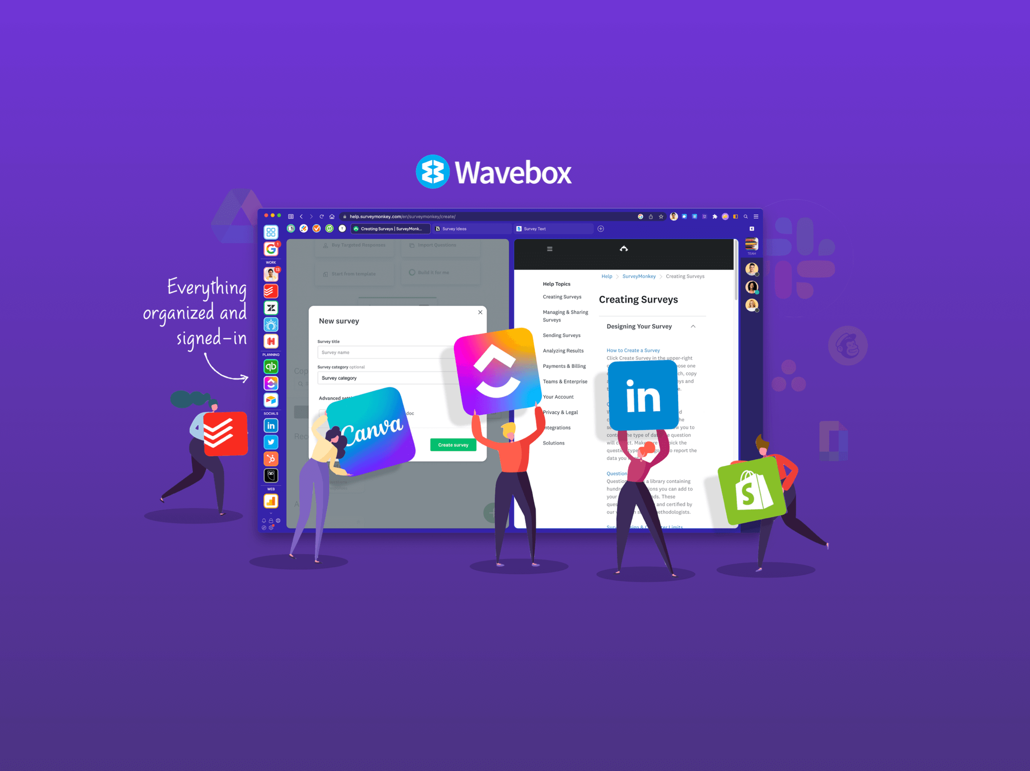 Survey: 97% of Users Recommend Wavebox to Co-workers and Friends.