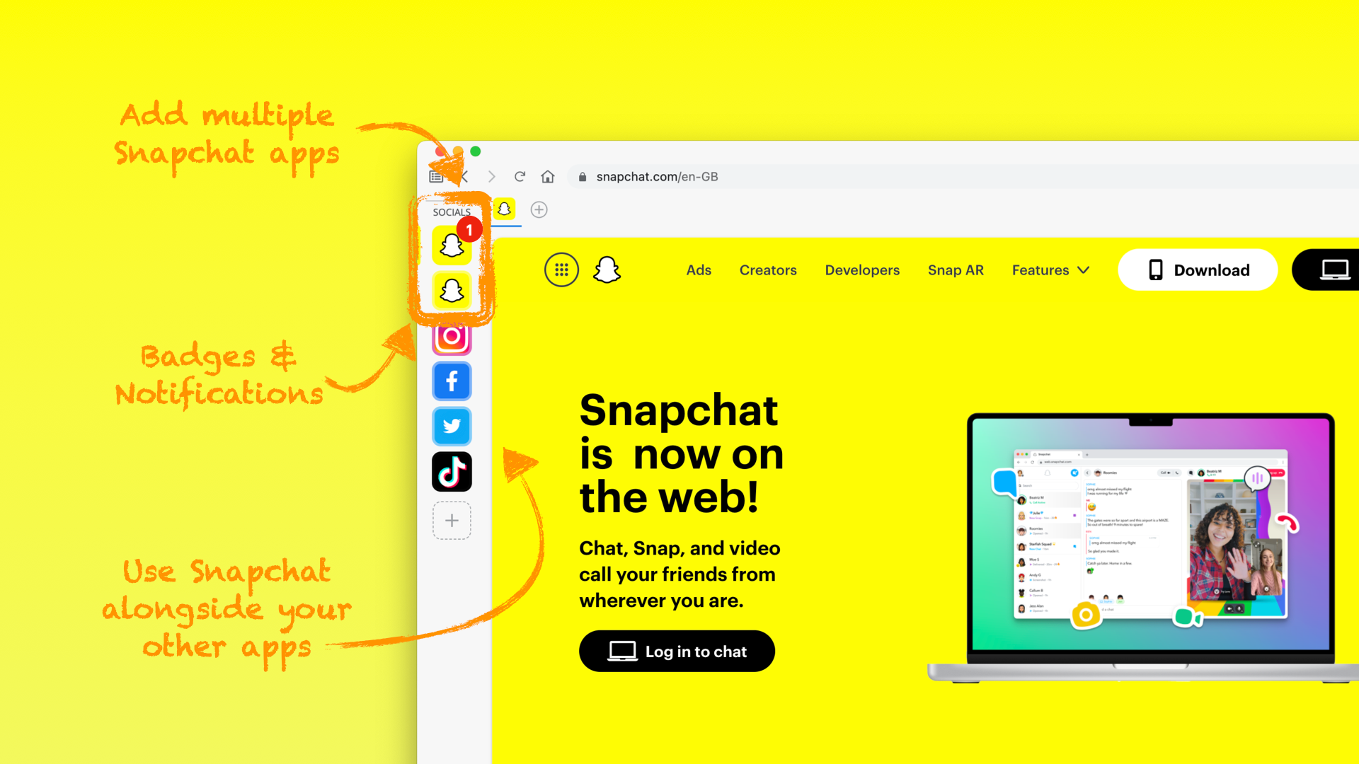 How to get a Snapchat app for desktop (Mac or PC)