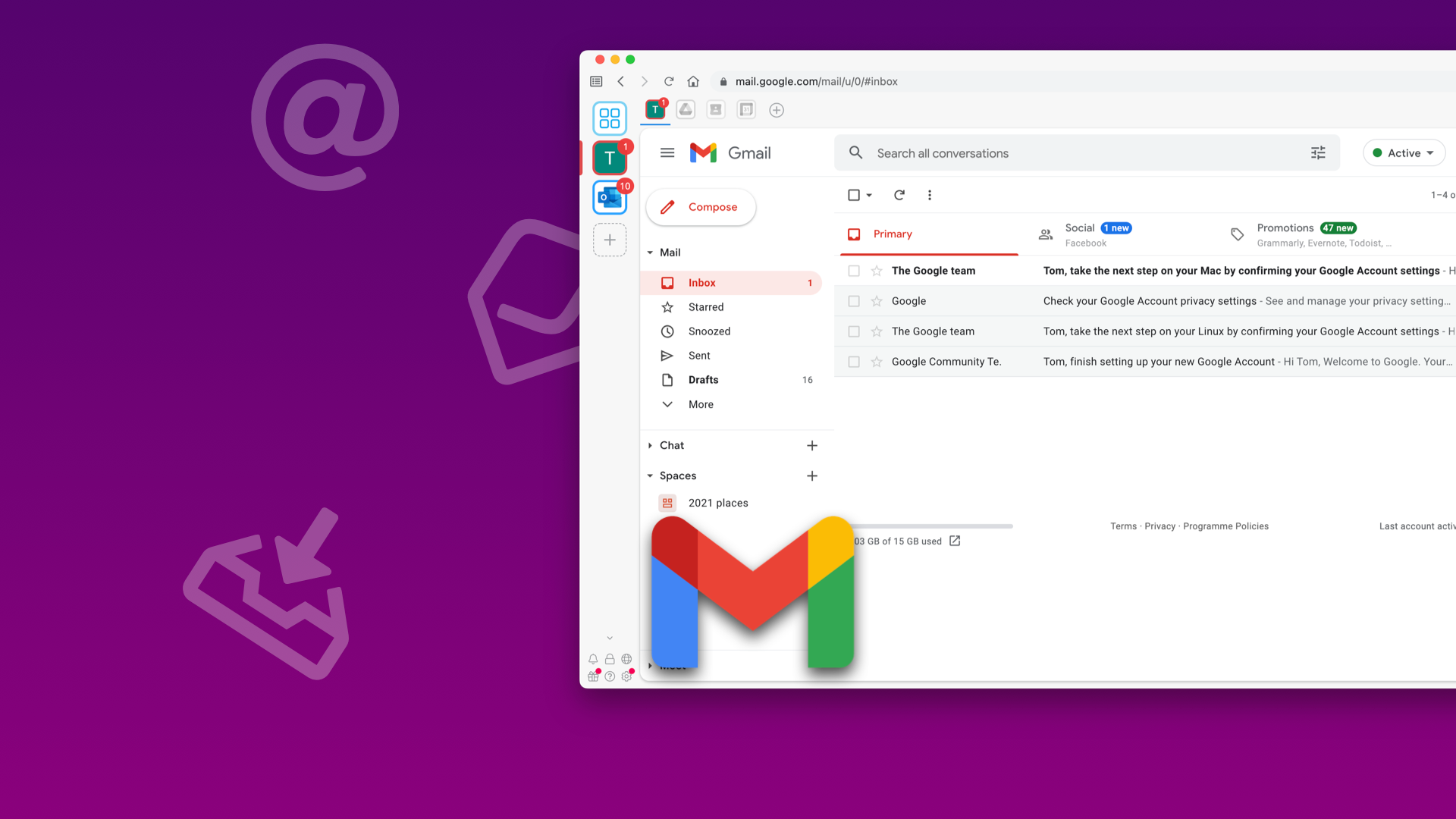 how to get gmail app on macbook