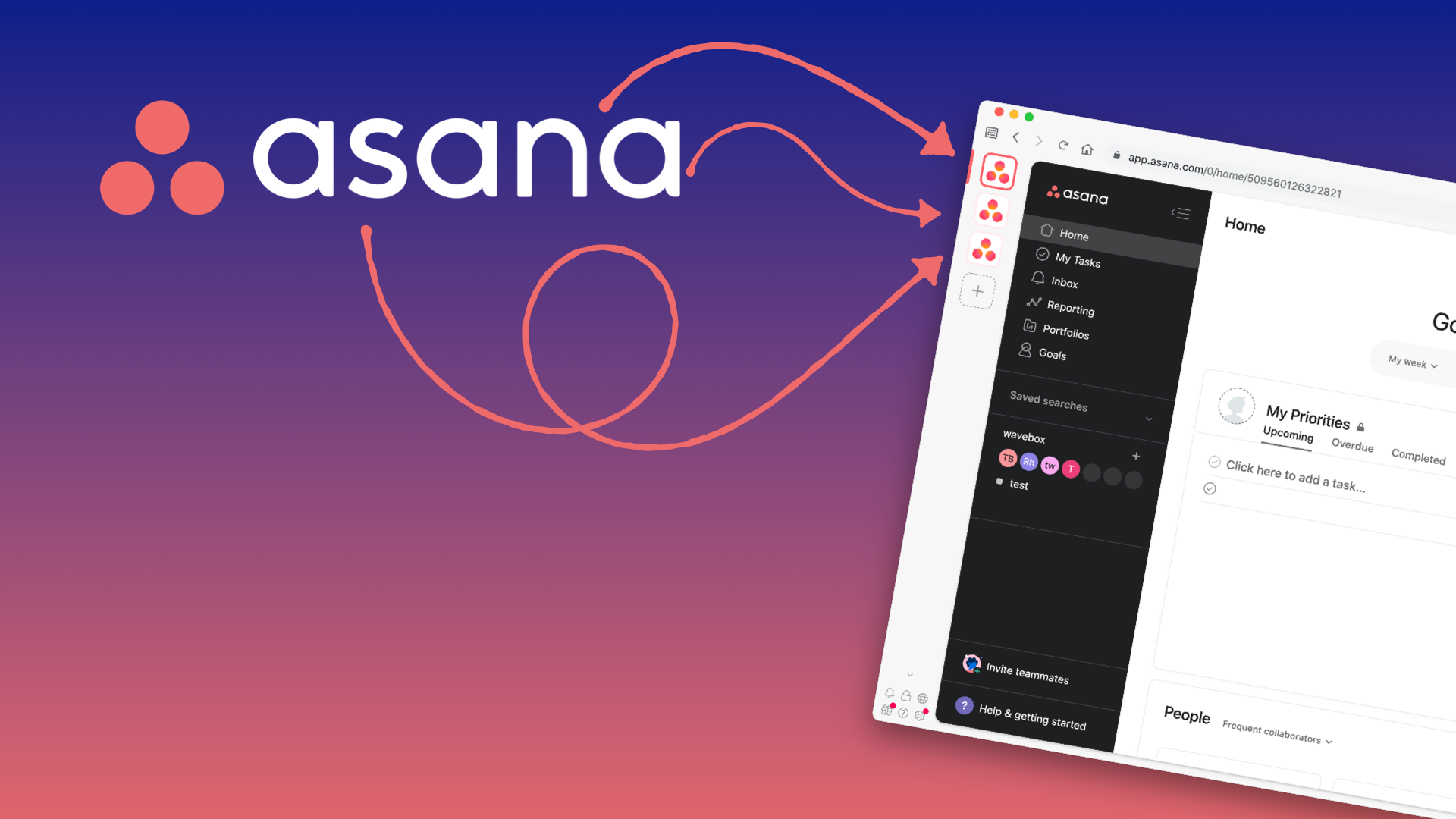 How to login to multiple Asana accounts