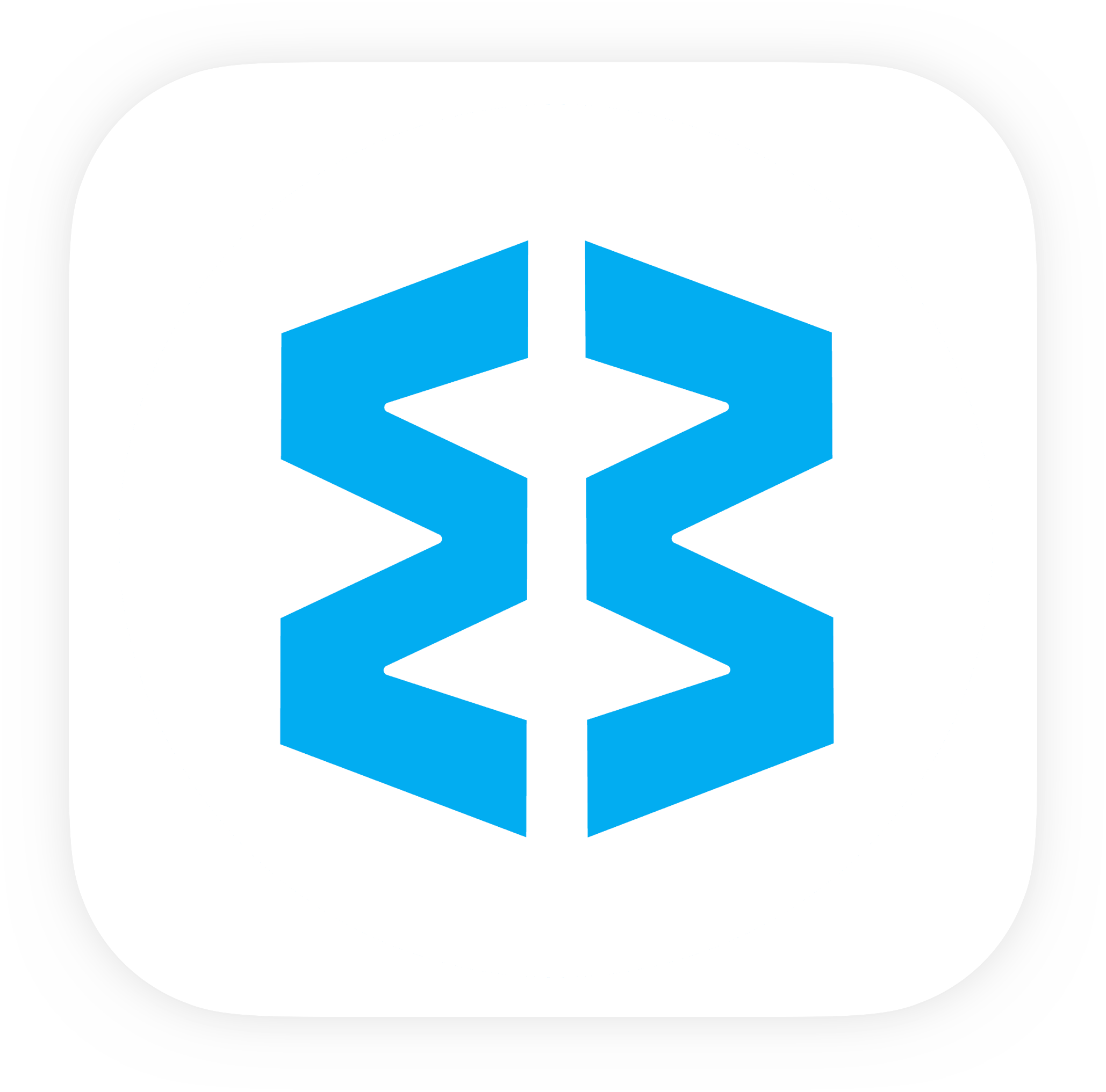 Wavebox App Icon - Blue